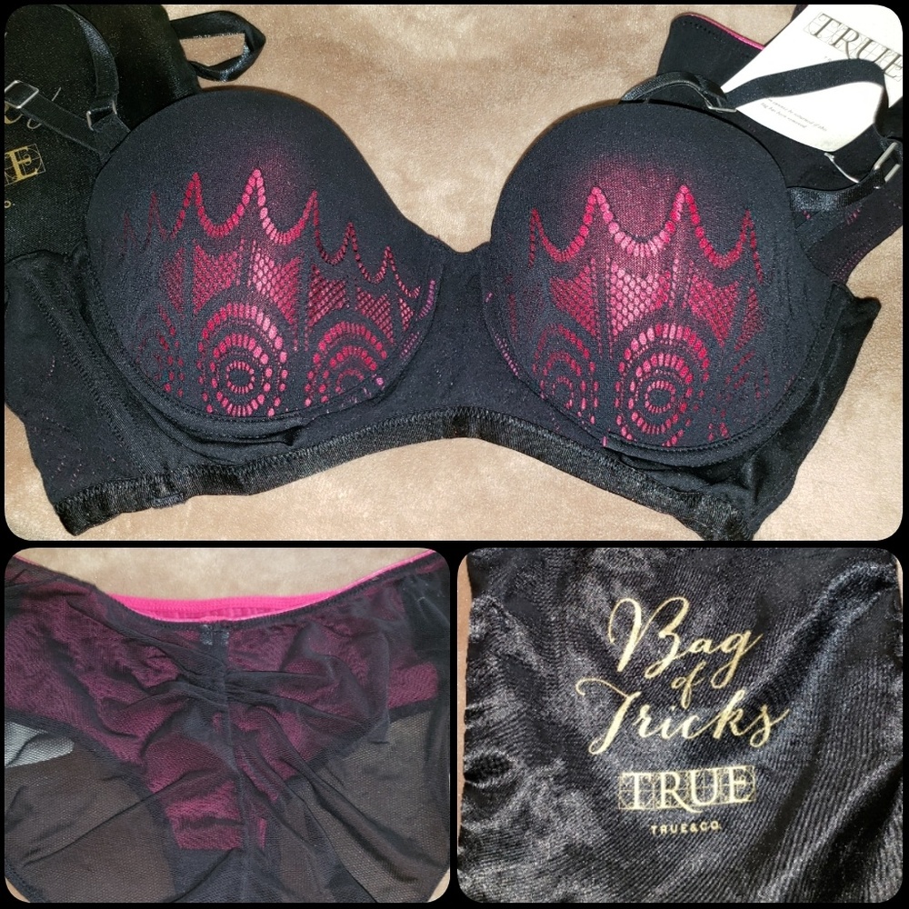 Gorgeous bra and panty set by True & Co